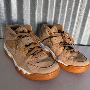 Nike Air Force Max Flax Wheat Mens Basketball Shoes 315065-200 Size 10 Retro